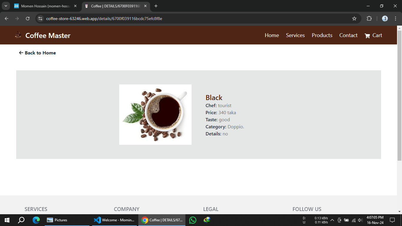Hover Coffee Master